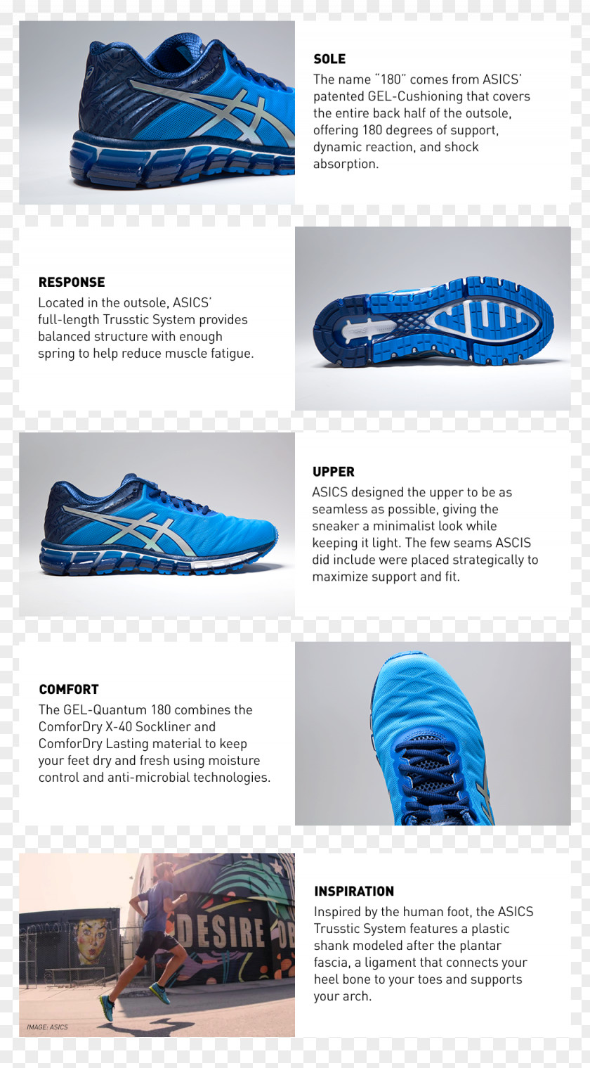 Marketing Card Sneakers ASICS Shoe Brand Running PNG