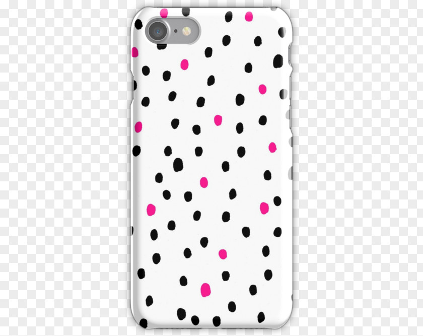 Pink Polka Dots Apple IPhone 8 Plus X Dot Samsung Galaxy A3 (2017) PNG
