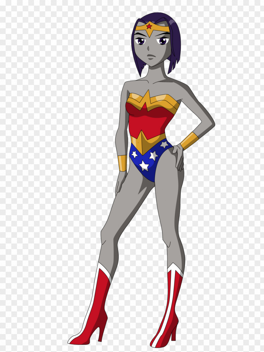 Raven Wonder Woman Starfire Cyborg Robin PNG