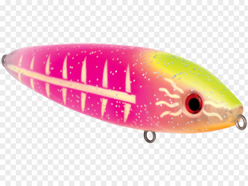 Bubble Gum Spoon Lure Marine Biology Perch Pink M PNG