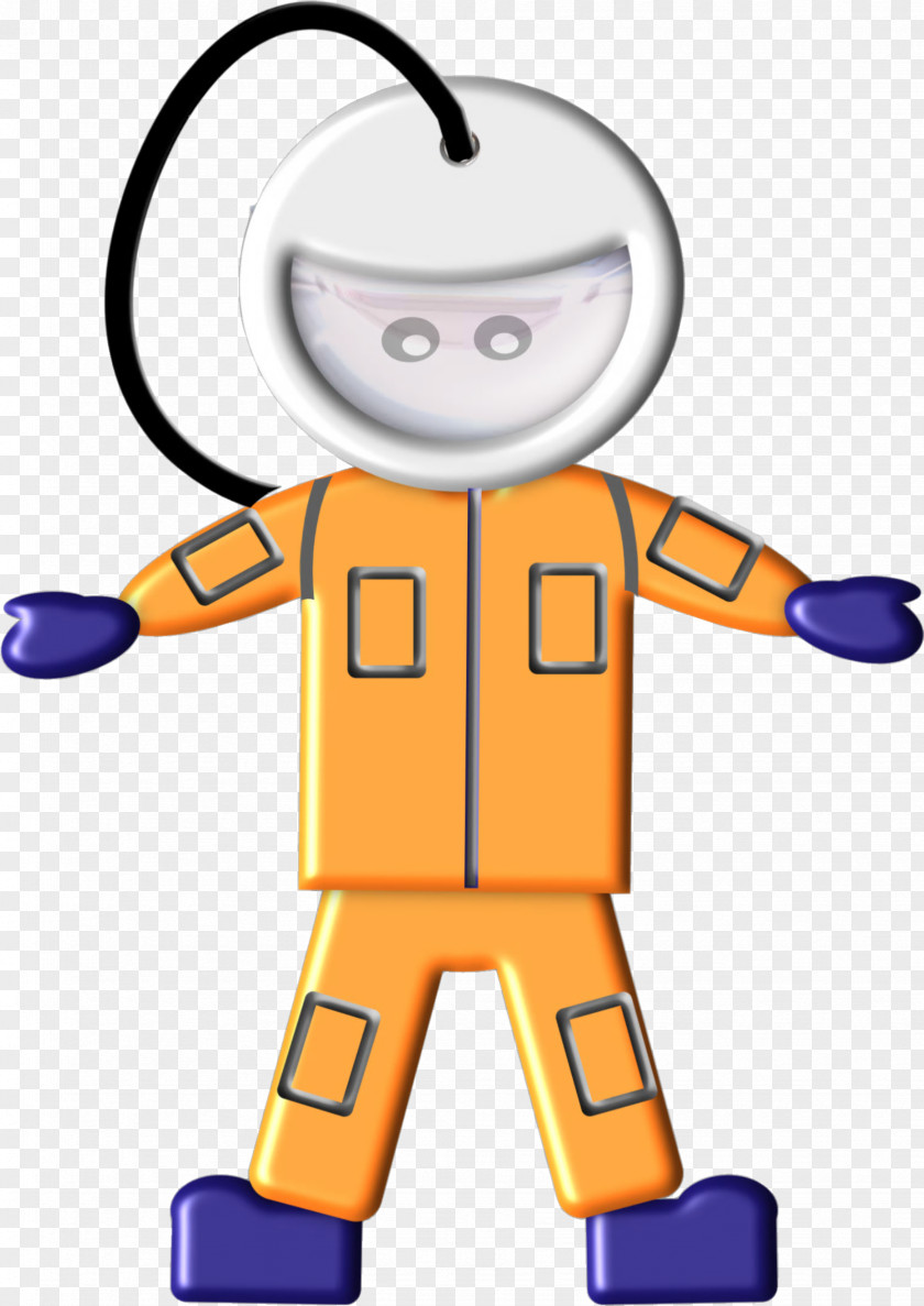 Cartoon Astronauts Material Free To Pull Astronaut Outer Space Paper Clip Art PNG