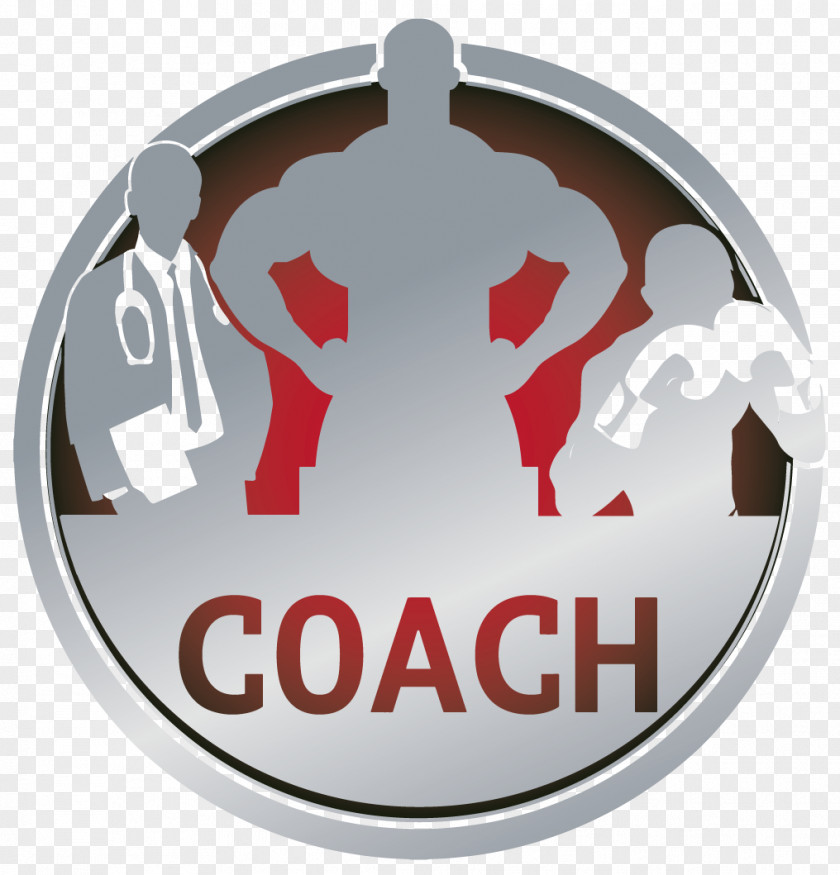 Fitness Coach Logo Brand PNG
