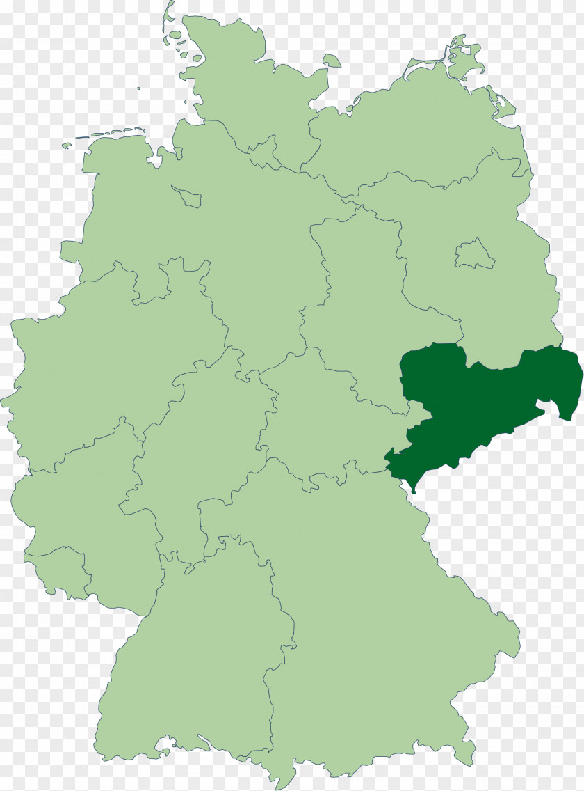 Map States Of Germany Berlin Saxony Kingdom PNG