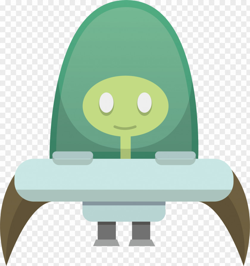 Smiling Spaceship Flight Spacecraft Adobe Illustrator PNG