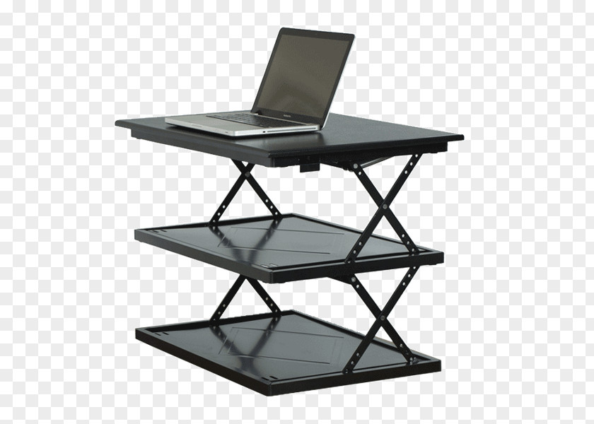 Standing Desk Office & Chairs PNG