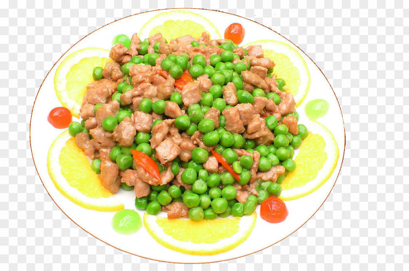 Sweet Peas Fried Beef Vegetarian Cuisine Yangzhou Rice Chinese Pea PNG