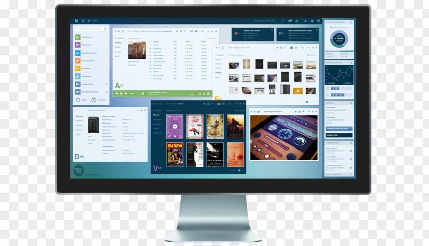 Ui Style Responsive Web Design Computer Monitors Flat User Interface PNG