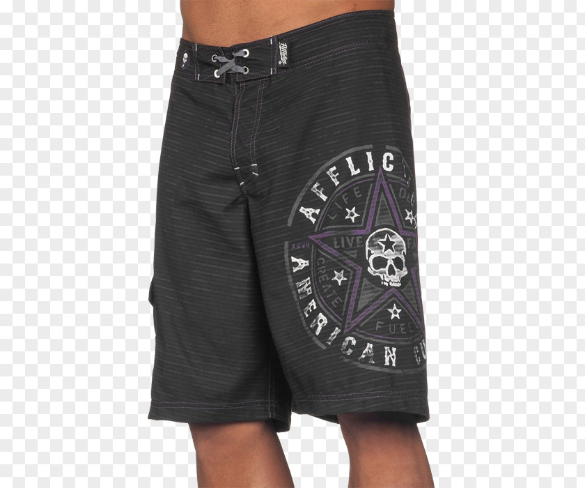 Affliction Trunks Bermuda Shorts Denim Clothing PNG