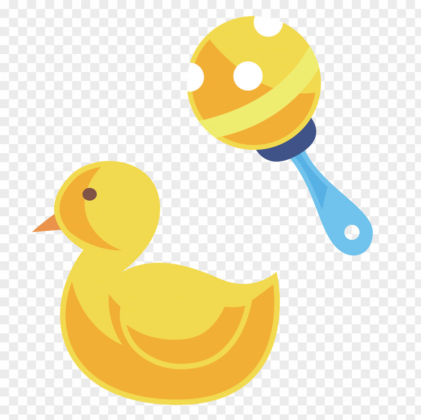 Bath Duck Yellow Infant Clip Art PNG