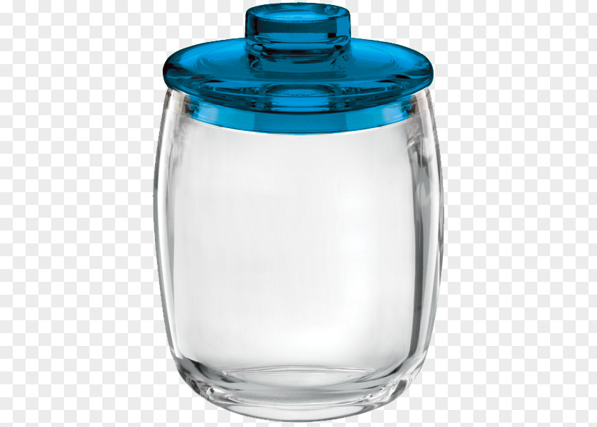 Blue Apothecary Bottles Water Glass Bottle Lid Jar PNG