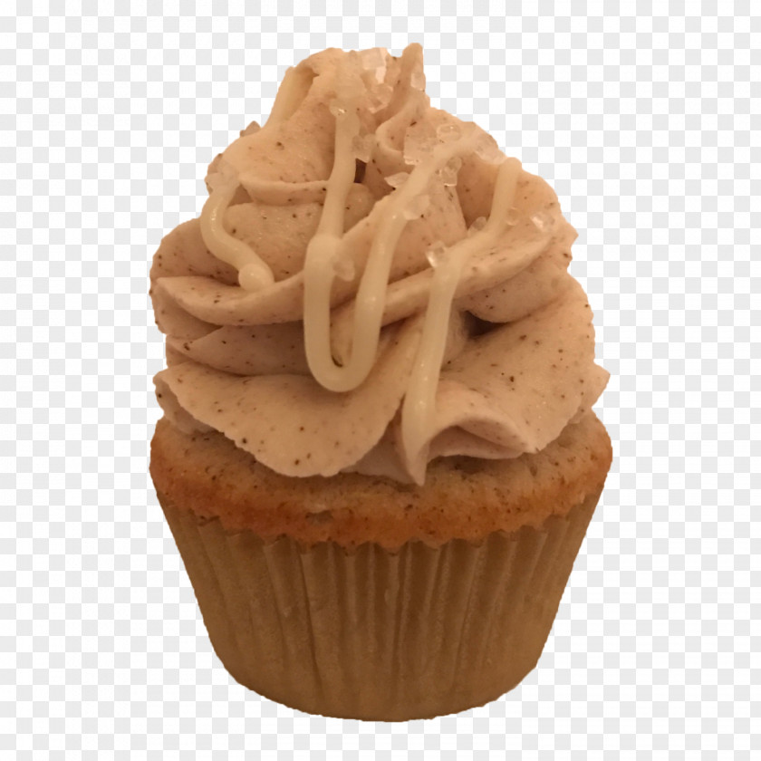 Cinnamon Buttercream Mini Cupcakes Chocolate Cake White PNG