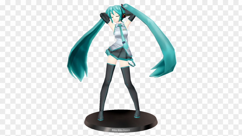 Hatsune Miku Figurine PNG