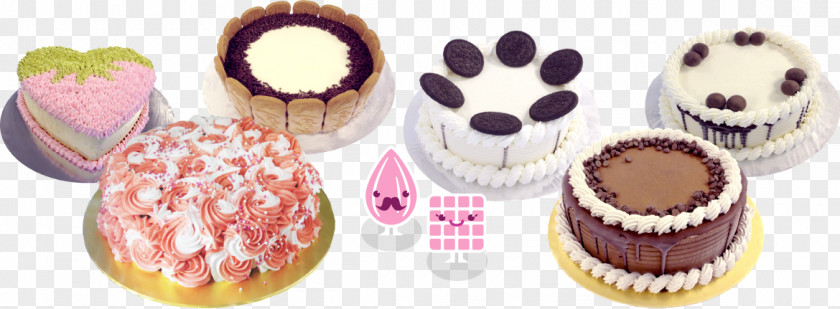 Ice Cream Cake Petit Four Decorating Frozen Dessert PNG