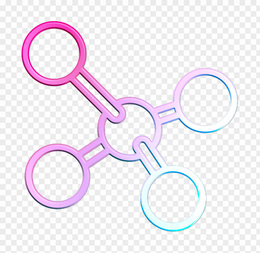 Molecule Icon Biology Education PNG