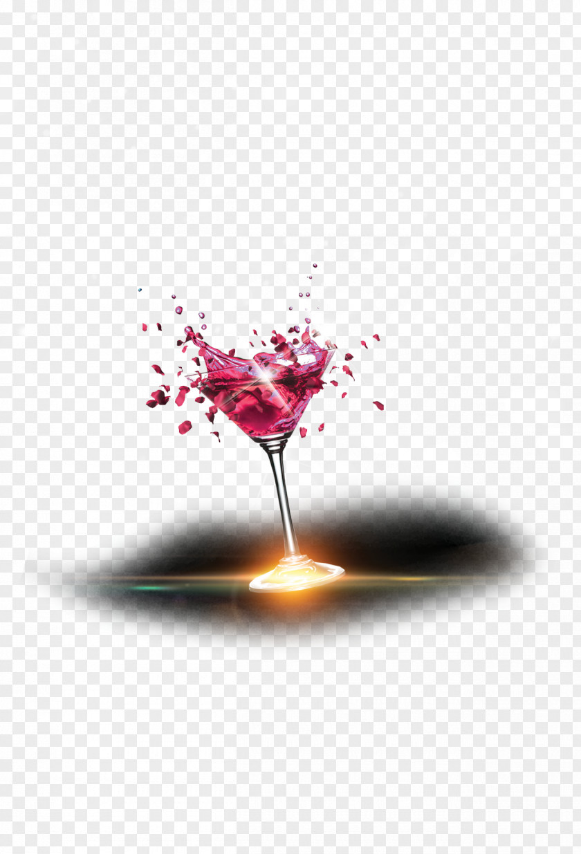 Red Wine Champagne Glass Rosxe9 PNG