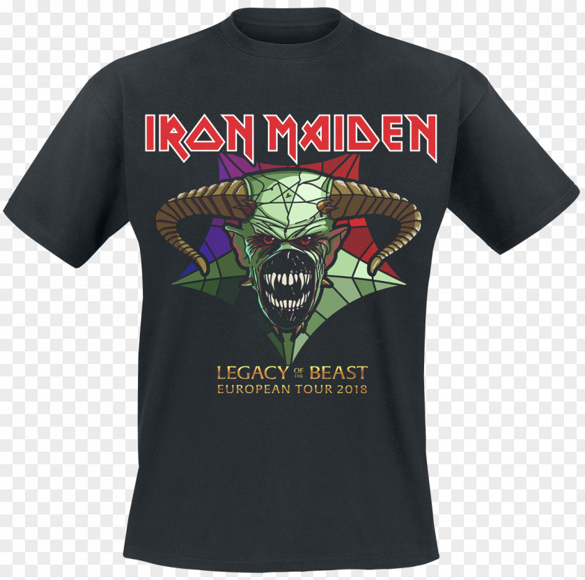 T-shirt Legacy Of The Beast World Tour Iron Maiden: PNG