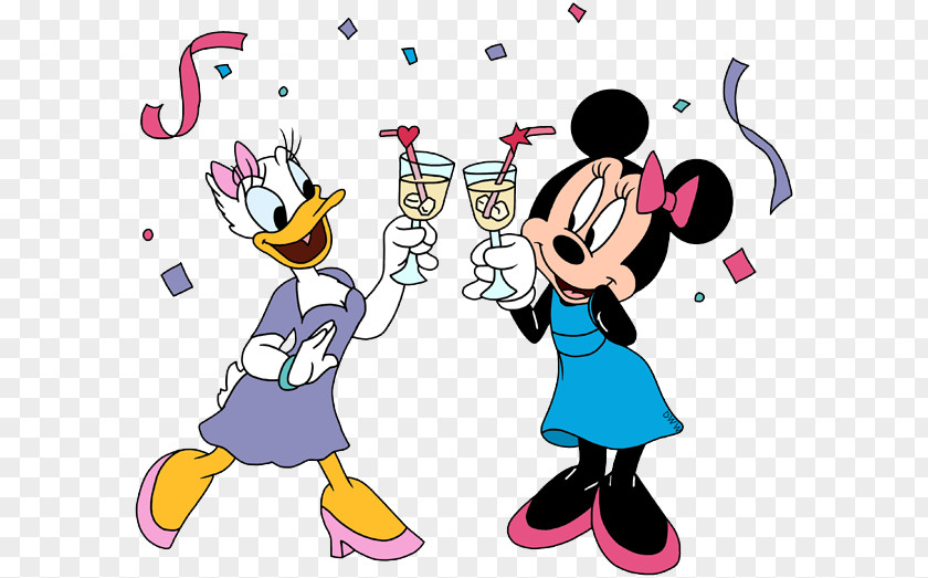 Disney Holiday Cliparts Minnie Mouse Mickey Daisy Duck Goofy Clip Art PNG