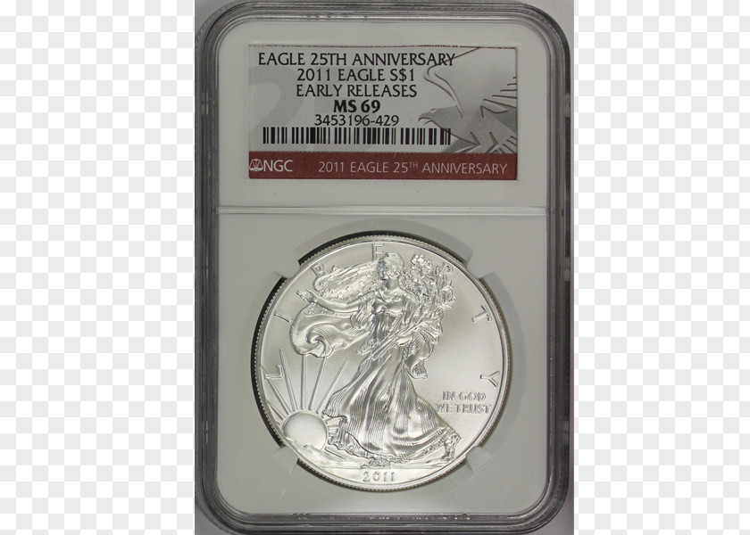 Eisenhower Dollar Coin Silver Nickel PNG