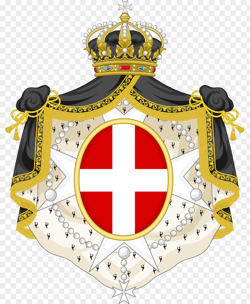 Knight Flag And Coat Of Arms The Sovereign Military Order Malta Knights Hospitaller PNG