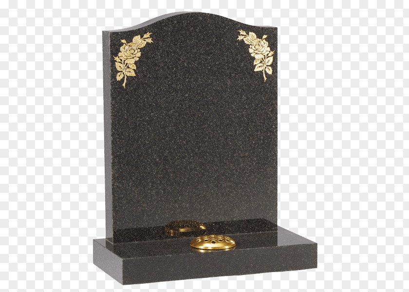 Marble Gold Headstone Granite Memorial Monumental Masonry Cemetery PNG