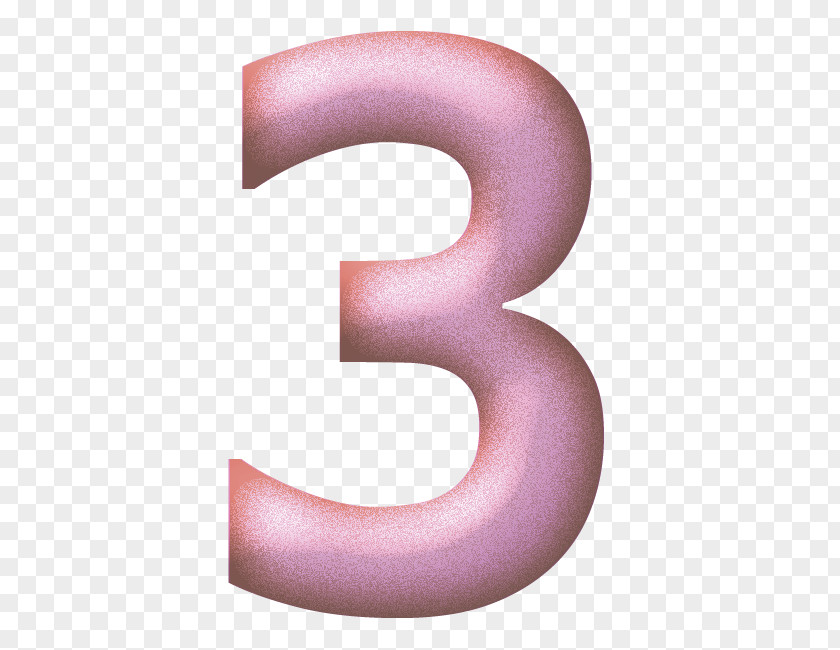 Numerical Digit Number Pink Symbol Color PNG