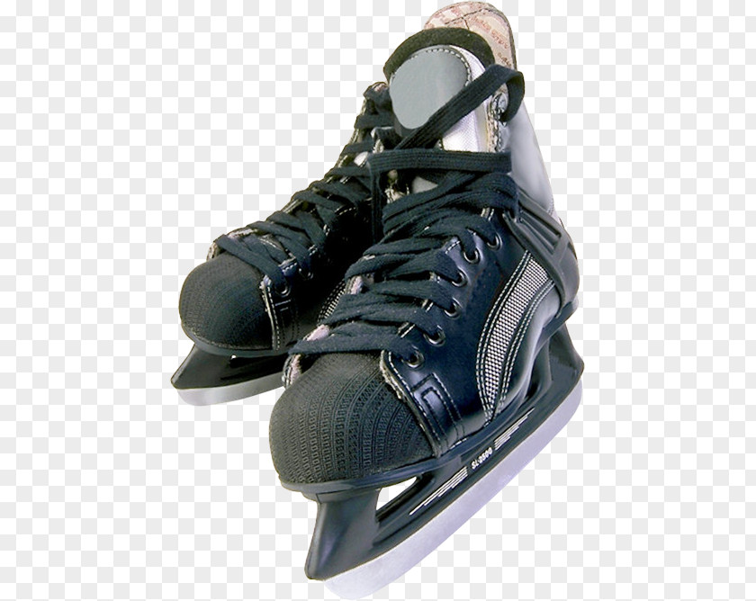 Black Roller Skates Shoe Ice Skating Sneakers PNG
