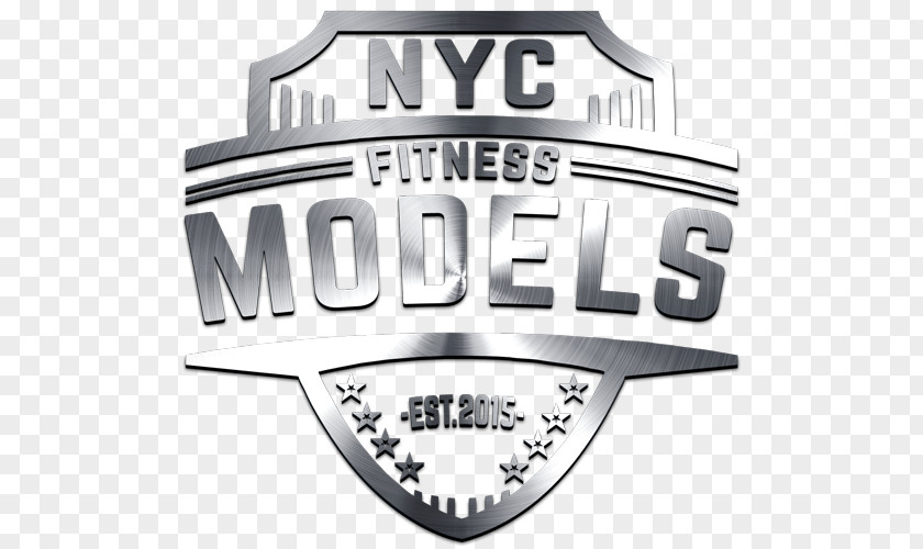 Fitness Model Logo Emblem Label PNG