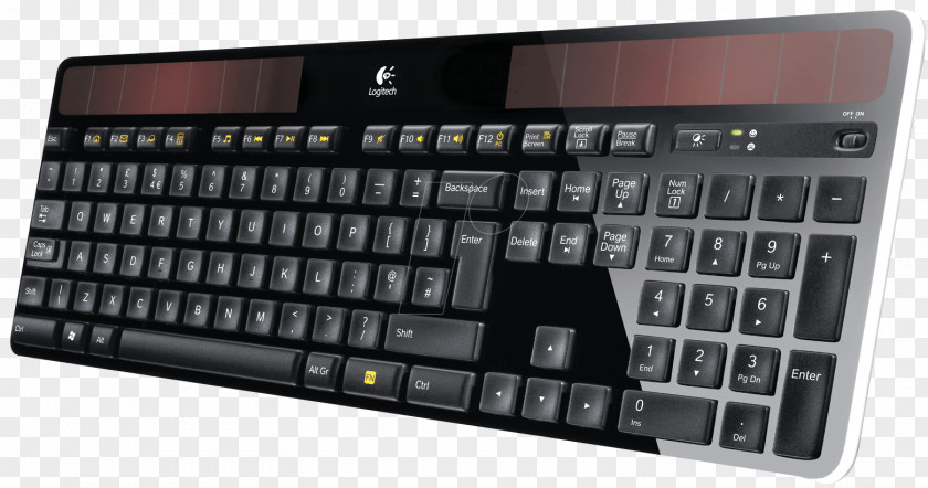 Keyboard Computer Laptop Logitech Unifying Receiver Photovoltaic PNG