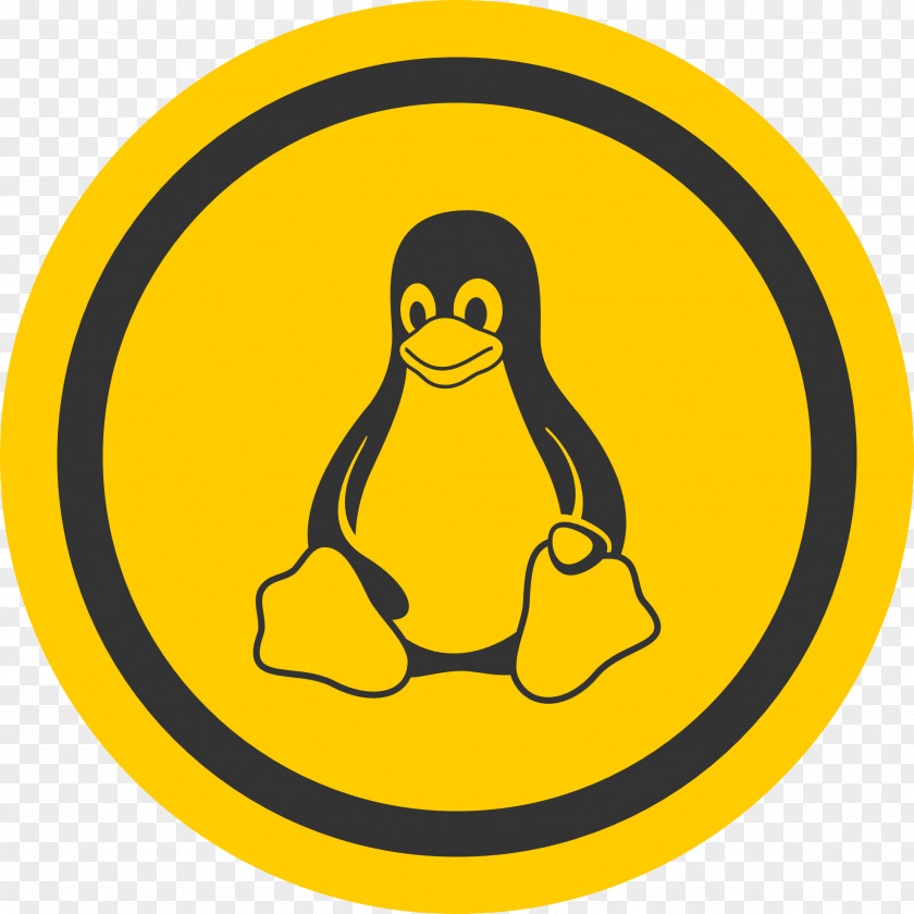 Linux Logo Tux Operating System PNG