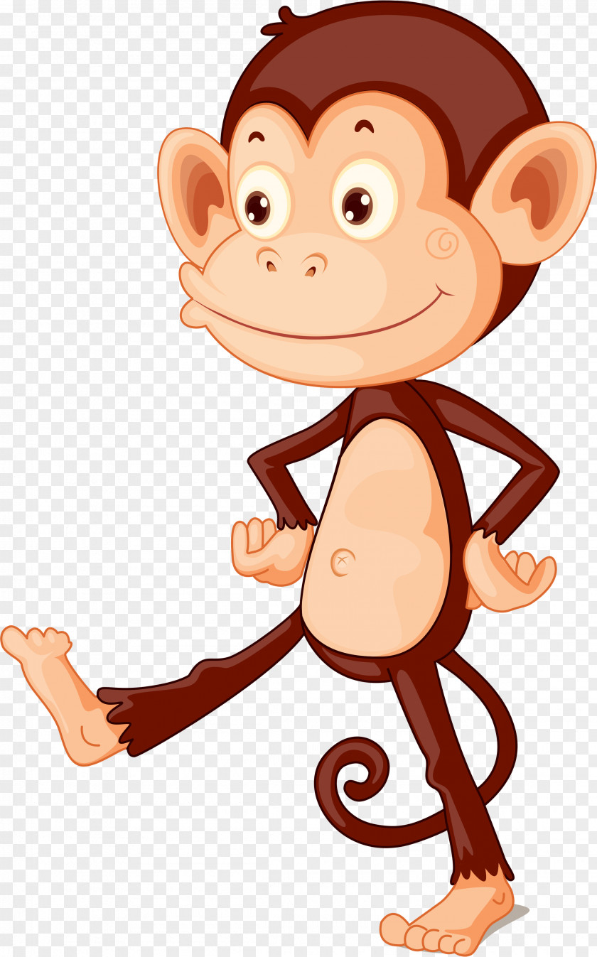 Monkey Chimpanzee Primate Clip Art PNG