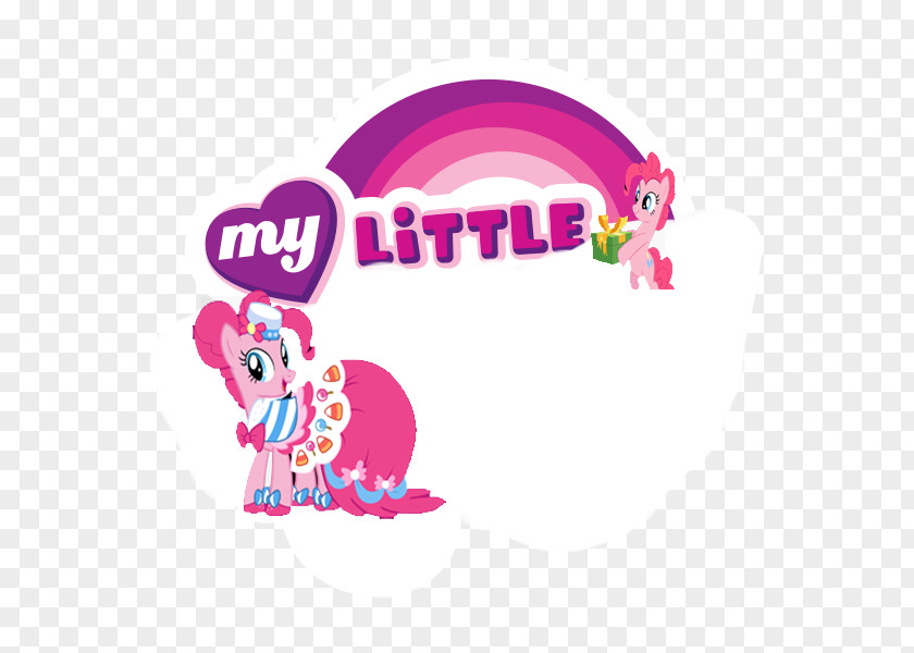 My Little Pony Logo Pinkie Pie Rarity Applejack Rainbow Dash PNG