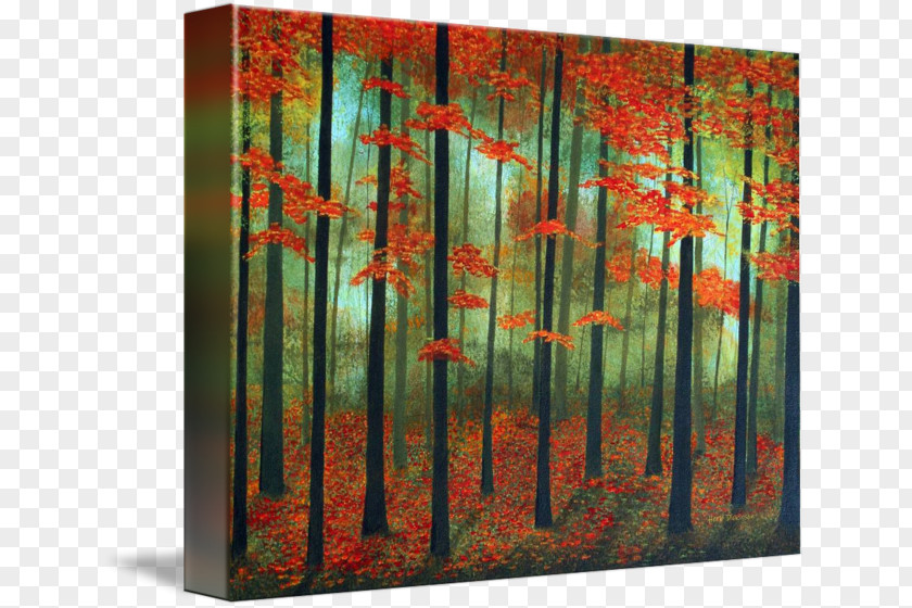 Splendor Gallery Wrap Room Dividers Modern Art Canvas PNG