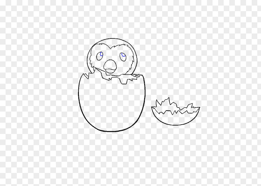 Egg Shell Halves Hatchimals Drawing Eye YouTube Coloring Book PNG