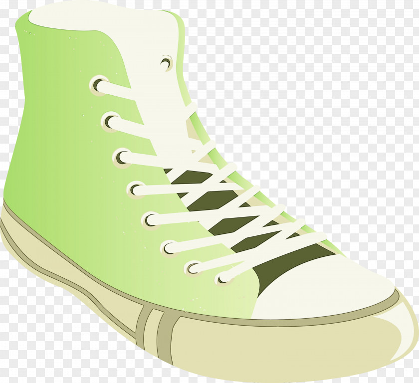 Footwear Shoe Sneakers Green Plimsoll PNG