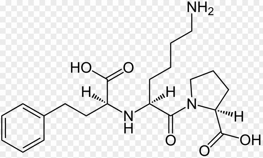 Formula Ramipril Pharmaceutical Drug Enzyme Inhibitor Carboxylic Acid Structure PNG