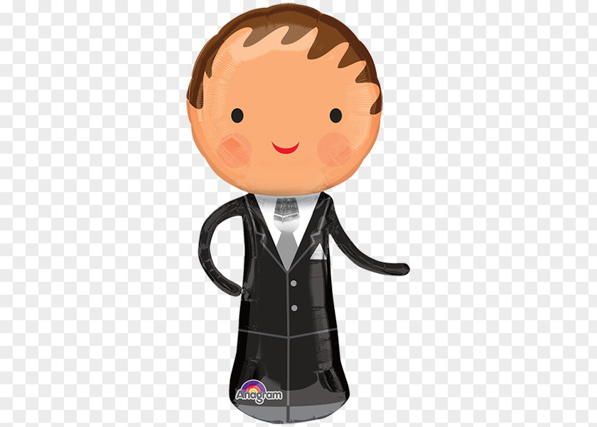 Handsome Groom Mylar Balloon Bridegroom Wedding PNG