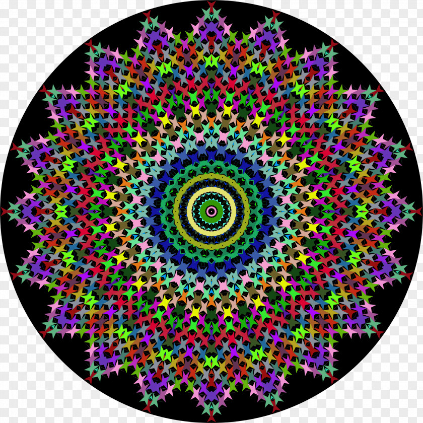 Mandala Circle Symbol PNG