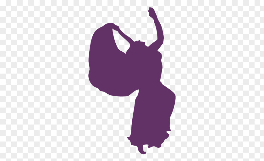 Silhouette Belly Dance Dancer PNG