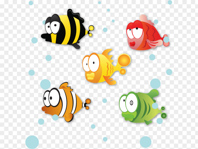 Vector Cartoon Fish Royalty-free Clip Art PNG