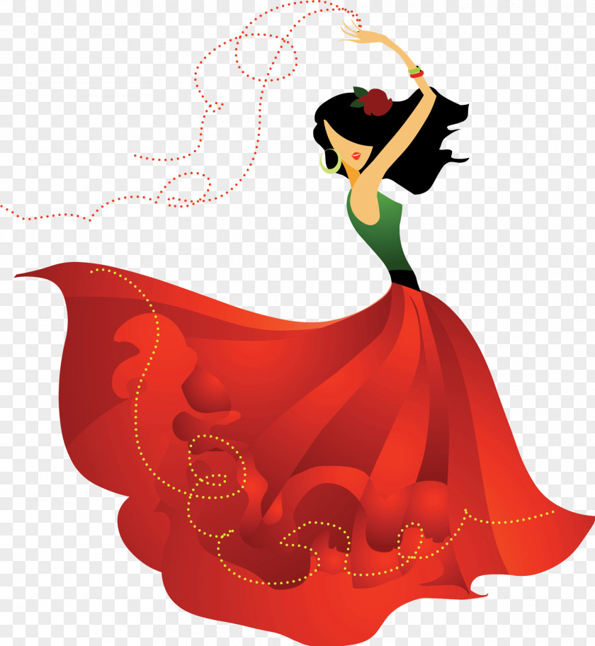 Ballet Clip Art Dance Flamenco Vector Graphics Illustration PNG