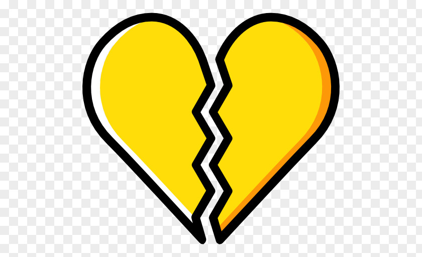 Broken Or Splitted Heart Vector PNG