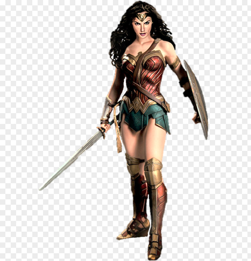 Gal Gadot Diana Prince Batman Superman Statue Female PNG