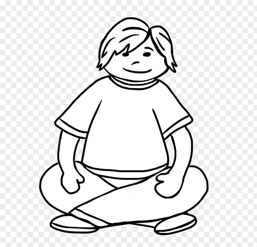 Sit Quietly Cliparts Apple Sauce Sitting Clip Art PNG