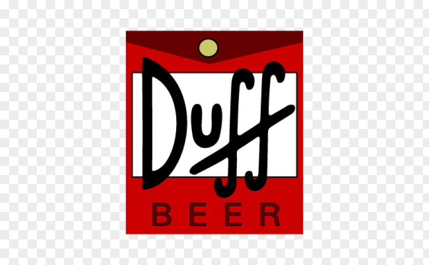 Beer Homer Simpson Duff Logo PNG