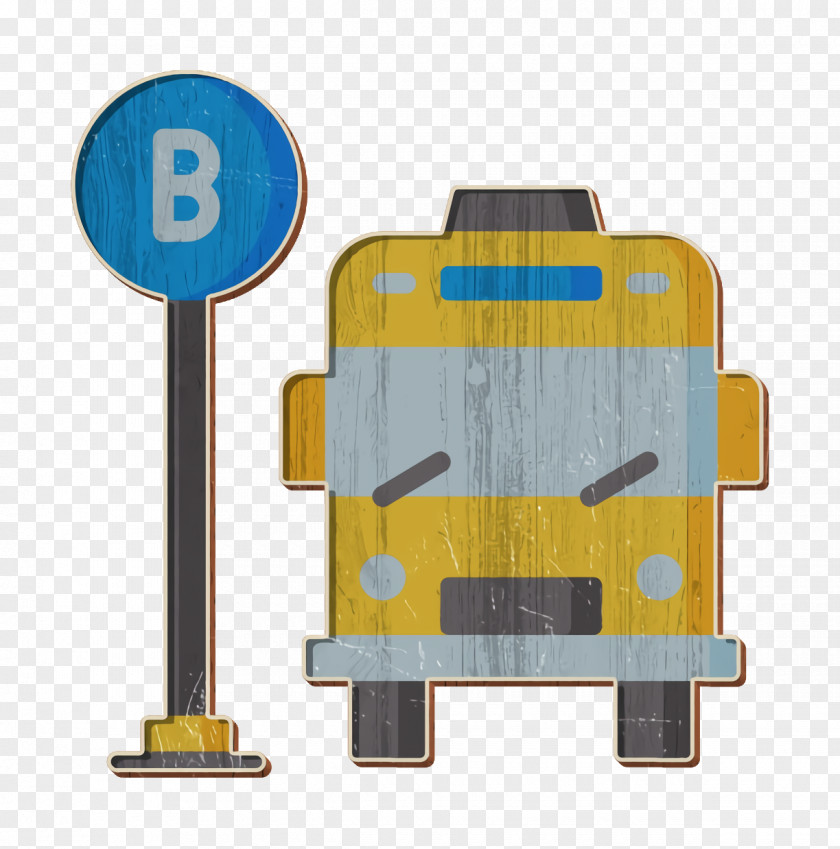 City Life Icon Bench Bus Stop PNG