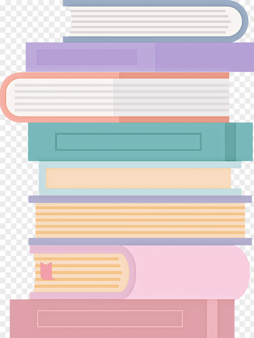 Stack Of Books Books PNG