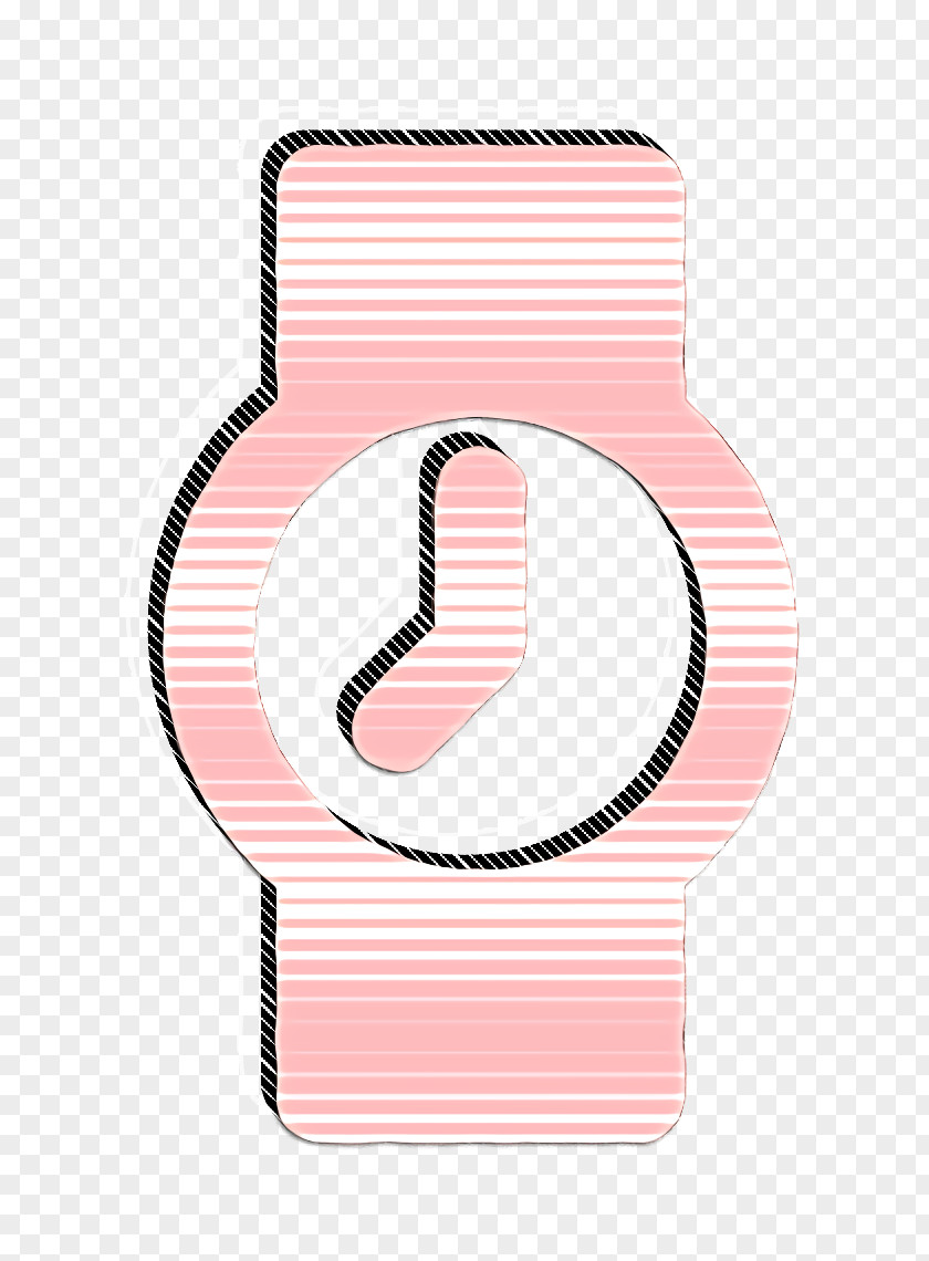Gesture Peach Clock Icon Time Watch PNG