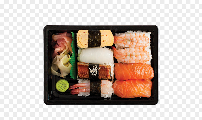 Japanese Sushi California Roll Sashimi Bento Ekiben PNG