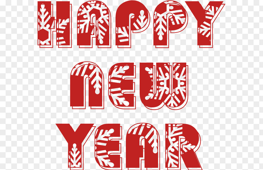 New Year Graphic Design Papercutting Art PNG