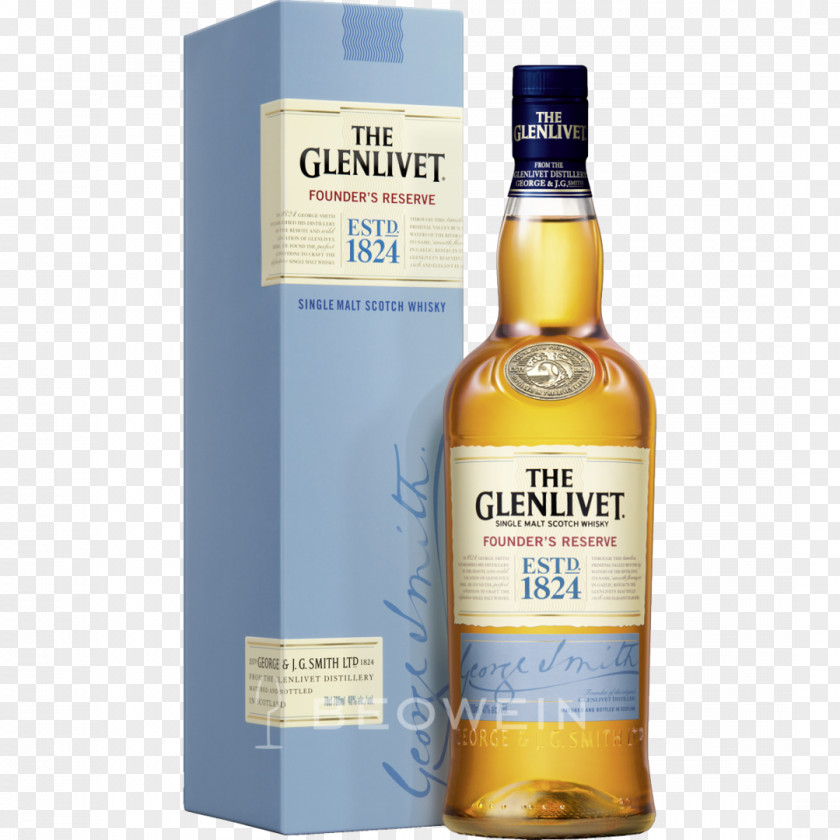 The Glenlivet Distillery Single Malt Whisky Scotch Whiskey PNG